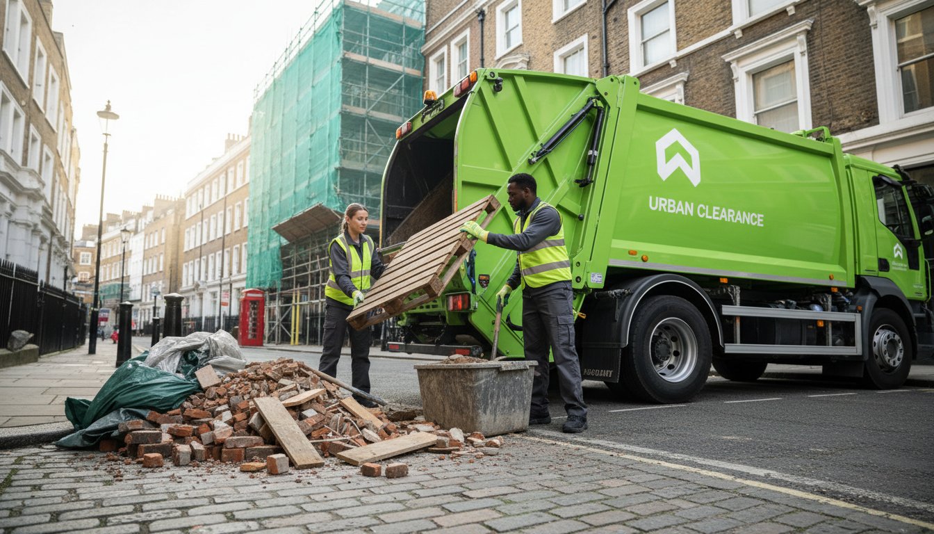 How to Organise Construction Waste Removal Without a Skip in London