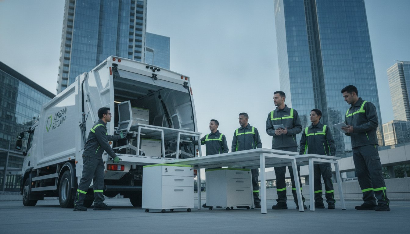 Office Furniture Disposal in Canary Wharf: The 2026 Logistical Guide