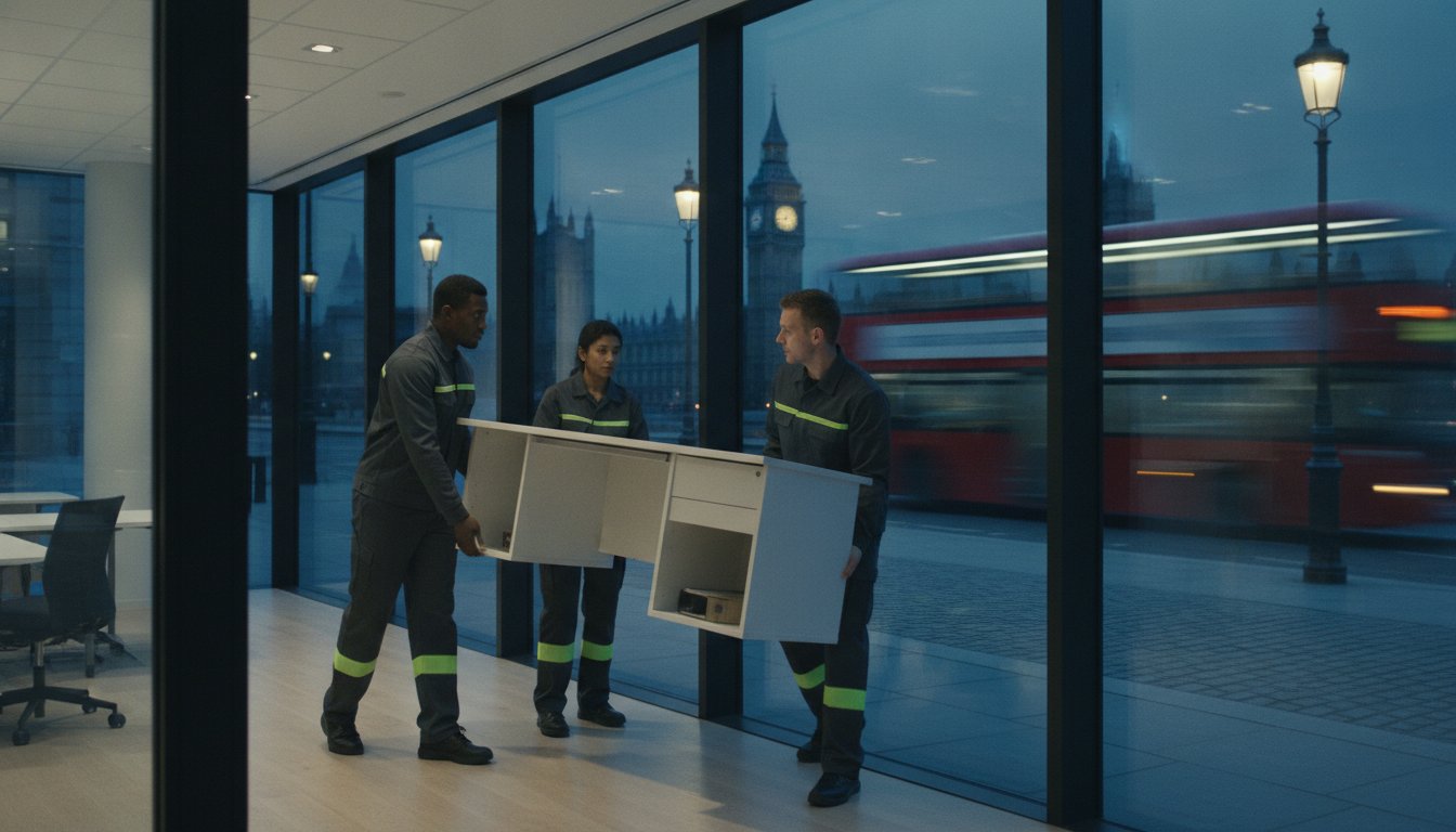 Out of Hours Office Furniture Removal London: Seamless Weekend & Night Clearances