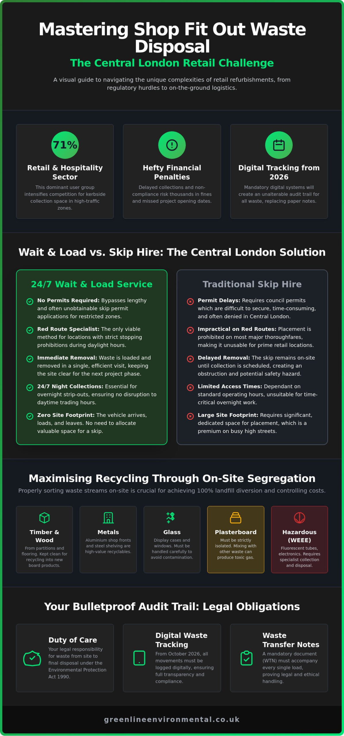 Shop Fit Out Waste Disposal London: The 2026 Guide to Efficient Retail Strip-Outs