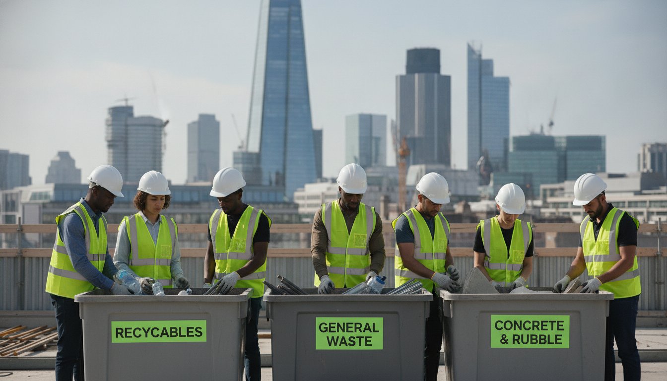 Construction Site Waste Segregation London: The 2026 Manager's Guide