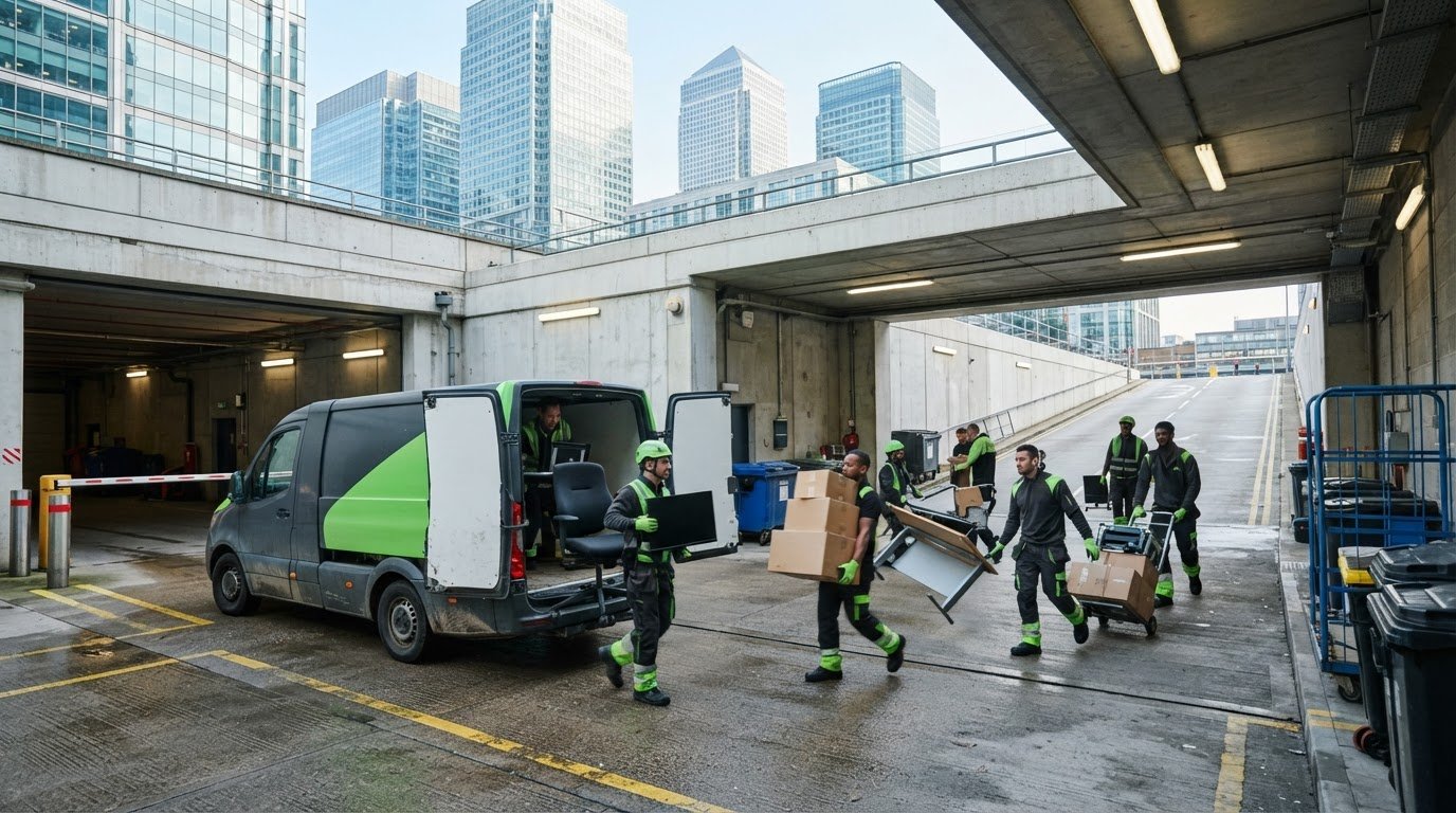 Fast Office Clearance Canary Wharf: Rapid Commercial Waste Removal 2026