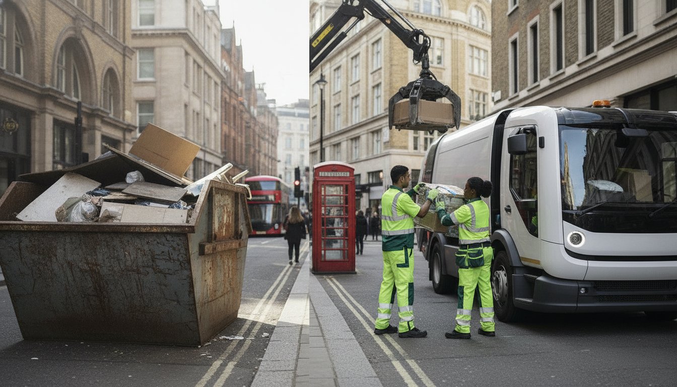 Wait and Load vs Skip Hire: Best for London Business 2026?
