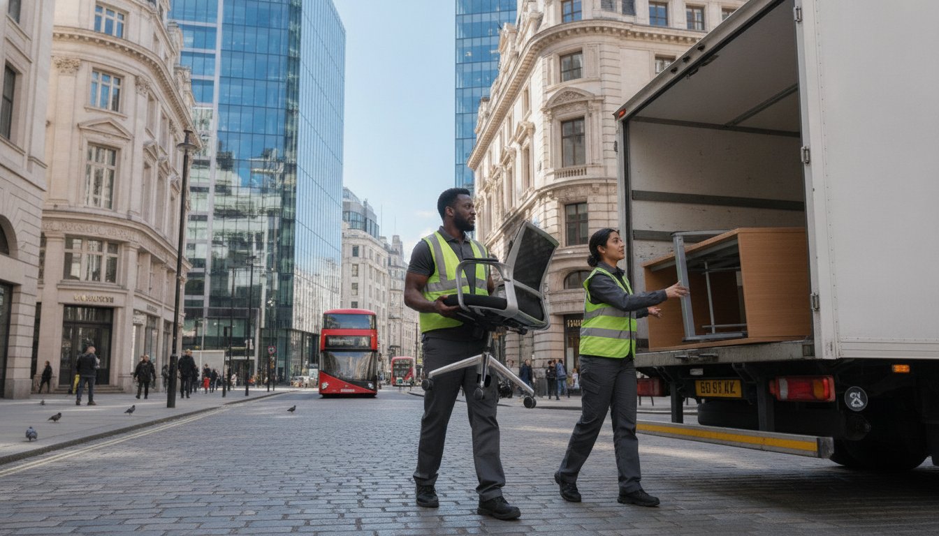 London Office Relocation: 2026 Furniture Disposal Guide